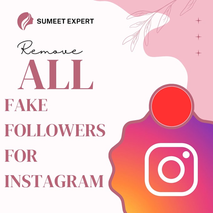 Gig Preview - Remove instagram ghost, bot followers and clean up account