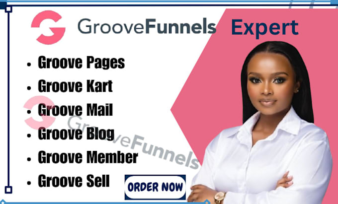 Gig Preview - Create groove funnels, groove pages, groove kart, landing page, clickfunnels 2 0