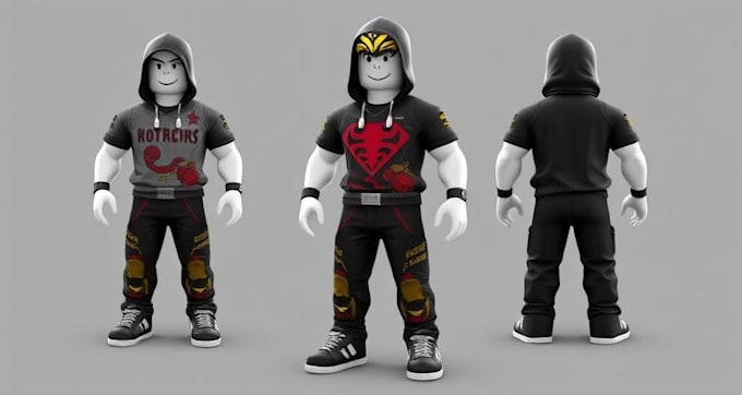 Gig Preview - Design high quality roblox clothing accessories shirt pants virtual fashion