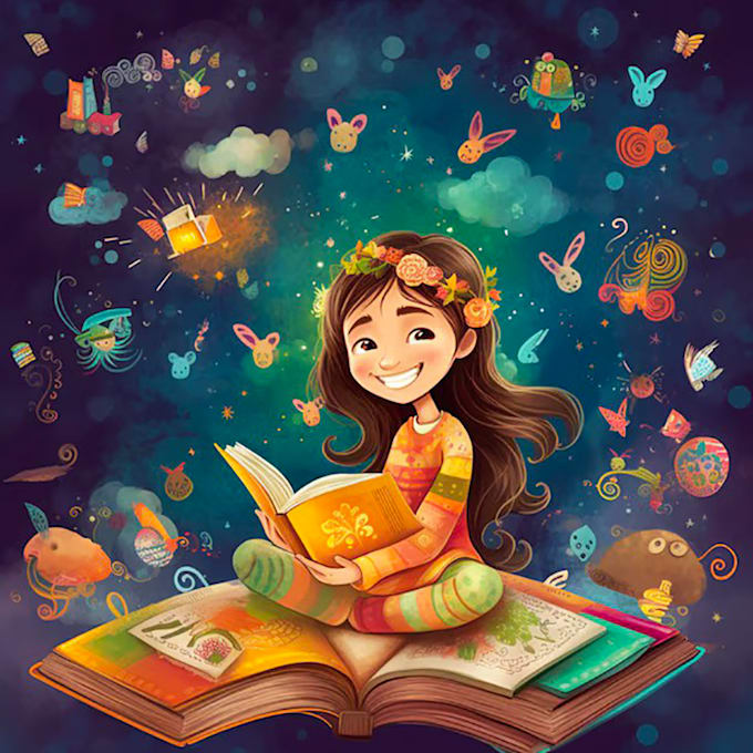 Bestseller - draw unique children book illustrations and covers book illustration