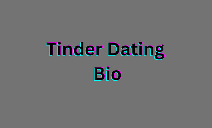 Bestseller - write lovely tinder bio tinder profile tinder dating bio