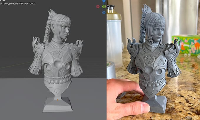 Gig Preview - Resin 3d print your model in high resolution