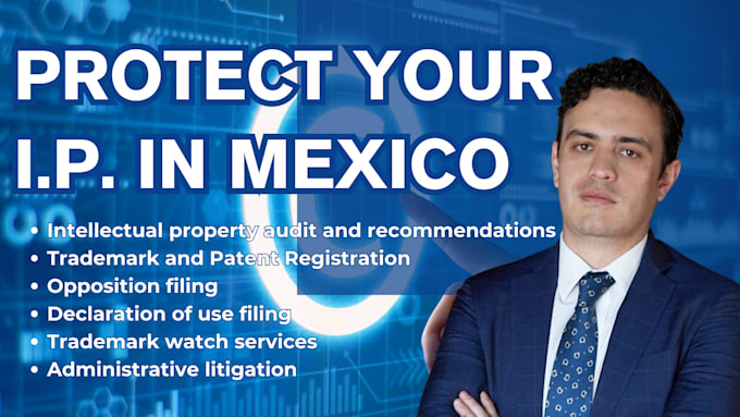 Gig Preview - Register your trademark in mexico