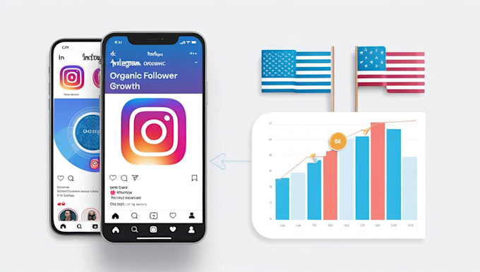 Gig Preview - Grow your USA, UK business instagram followers with organic growth