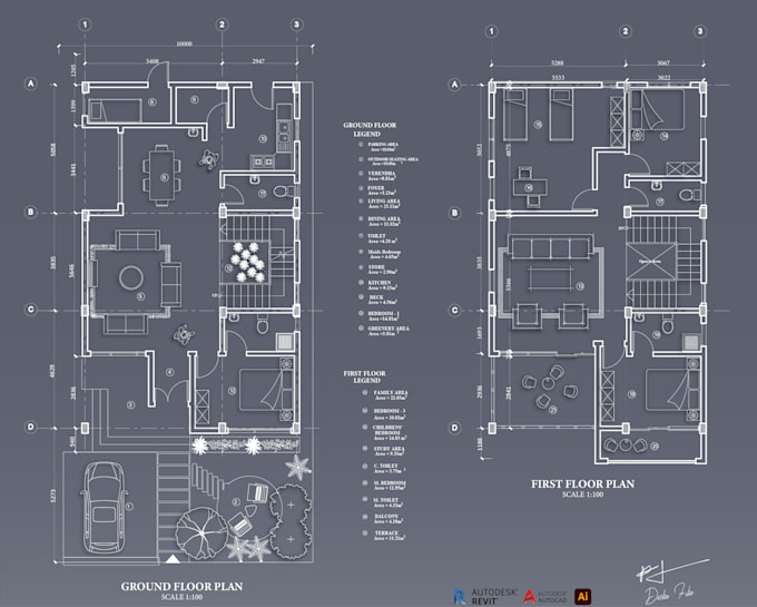 Bestseller - draw or redraw 2d and 3d floor plans, autocad drafting