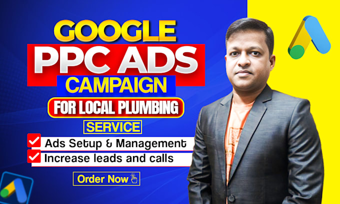 Gig Preview - Setup manage profitable google ads for USA plumbing business