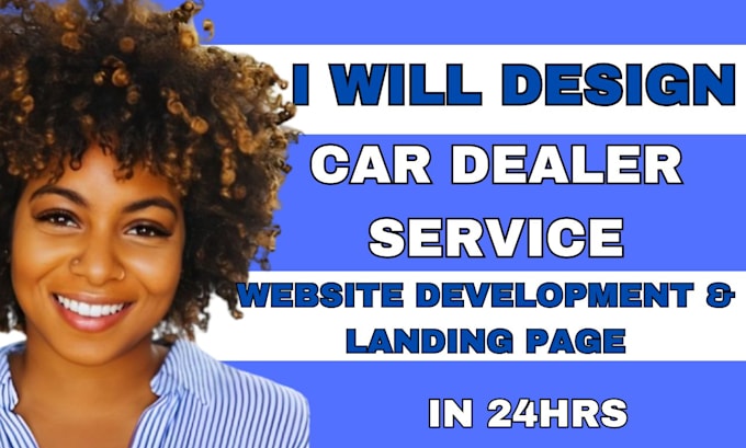 Bestseller - car dealer website landing page, wordpress car dealer website redesign