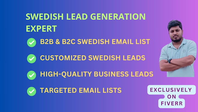 Bestseller - deliver b2b exclusive swedish leads