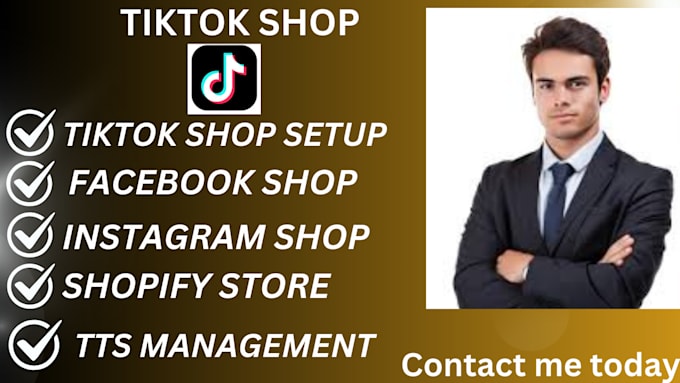 Bestseller - setup tiktok shop shopify marketing social media manager facebook shop tiktok ad