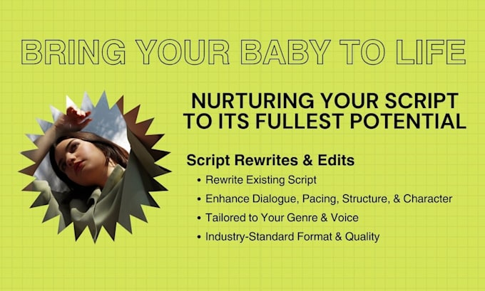 Gig Preview - Rewrite your screenplay draft for you