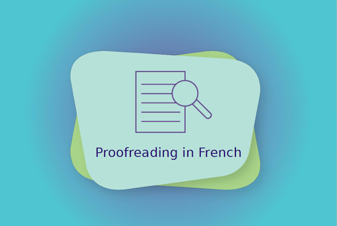 Bestseller - proofread your content in french