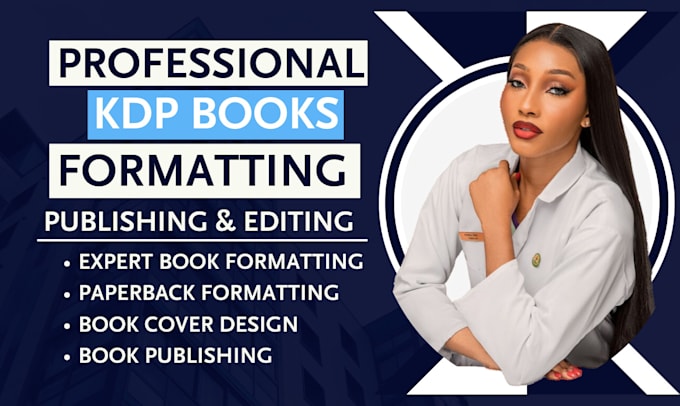 Gig Preview - Book edit, proofread KDP book formatting, kindle formatting and book layout