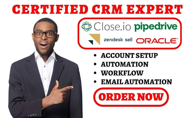 Gig Preview - Do closeio pipeline deal zendesk sell keap netsuite zoho one pipedrive zoho crm