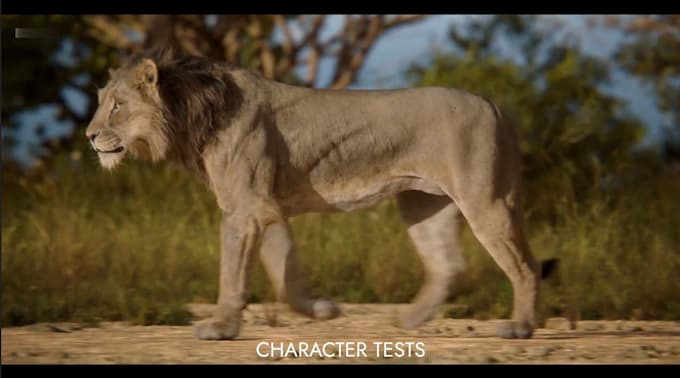 Gig Preview - Cgi realistic 3d animal animation, 3d character design, vfx, xgen groom hair fur