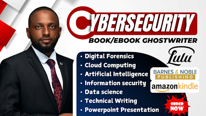 Gig Preview - Write cybersecurity, digital forensics, cloud computing, article, ebook writer