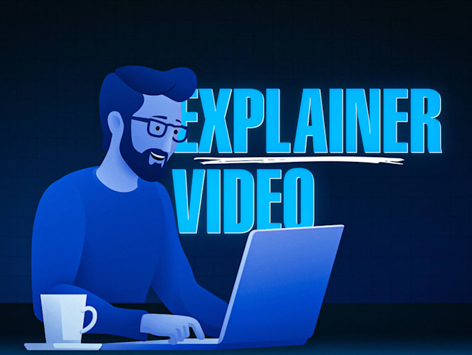 Gig Preview - Create 2d saas explainer video corporate b2b promo video saas animation