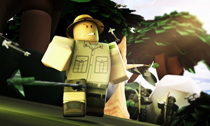 Gig Preview - Design you a high quality roblox gfx thumbnail