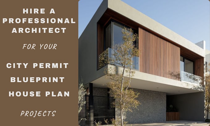 Bestseller - draw, stamp, sign and review architecture and mep drawings for US city permit