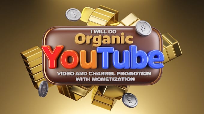 Gig Preview - Do super fast organic youtube video or channel promotion for monetization