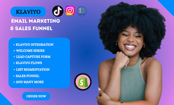 Gig Preview - Klaviyo email marketing klaviyo flows boost shopify website sales marketing