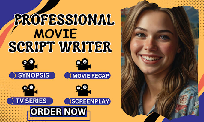 Bestseller - write a professional movie script, tv pilot and screenplay