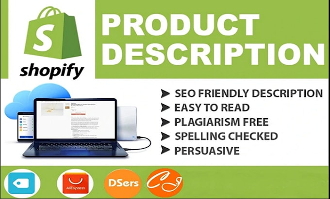 Gig Preview - Do a shopify product upload, product description, product SEO increase sales