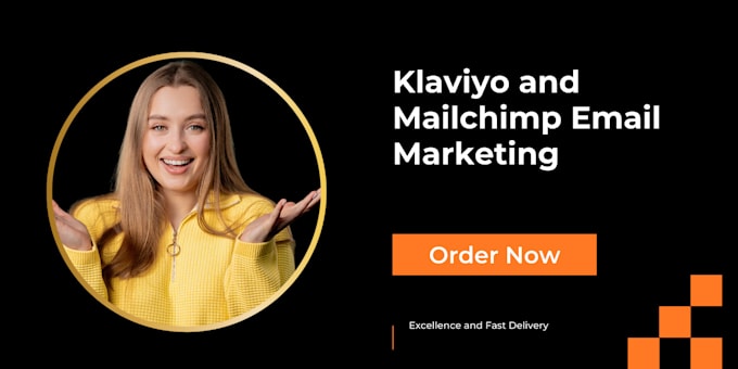 Gig Preview - Do klaviyo email marketing mailchimp email marketing