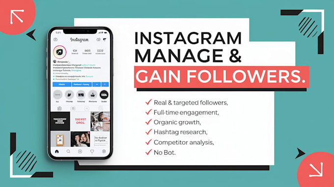 Gig Preview - Promote your instagram marketing to grow followers  grow tiktok