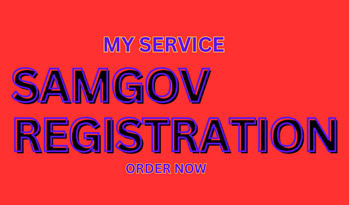 Gig Preview - Register your business on samgov for government contracts