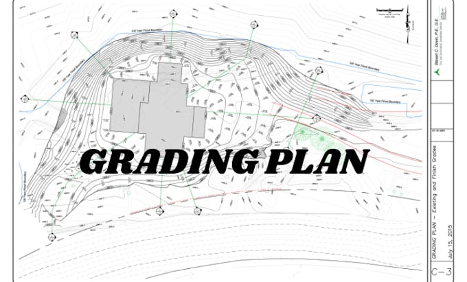 Gig Preview - Design drainage plan, grading plan, erosion and sediment control plan