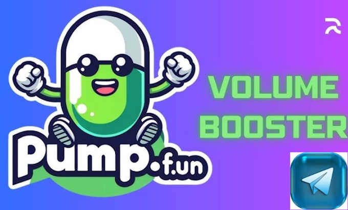 Gig Preview - Hit 100m token sales via pump fun volume bot to 100x sales, telegram promotion