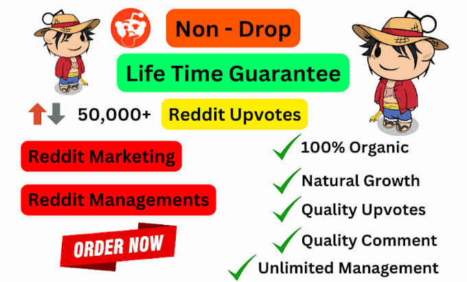 Bestseller - rank reddit accounts, build and get high karma, grow followers for HQ promotion