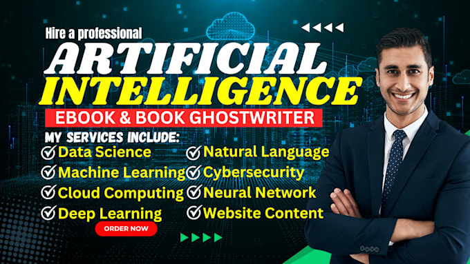 Gig Preview - Ghostwrite your artificial intelligence, lead magnet, data security, robotics