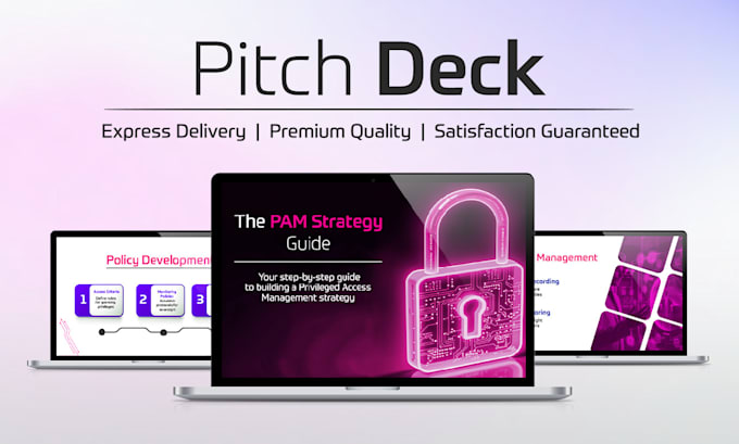 Gig Preview - Design modern pitch deck, presentation for business and films