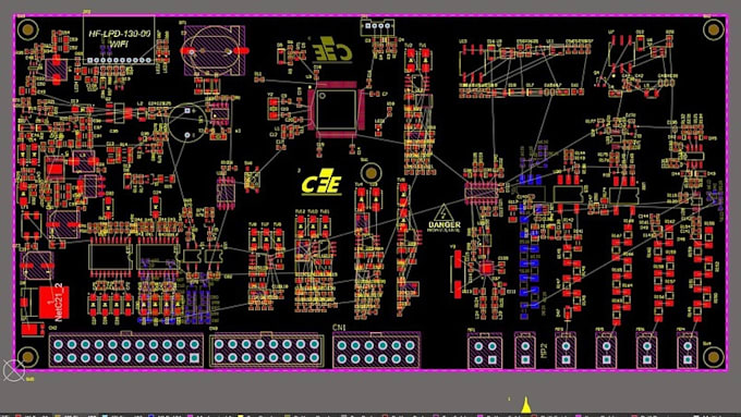 Gig Preview - Printed circuit board layout, schematic diagram,gerber and bom for manufacturing