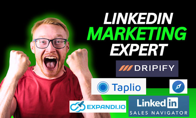 Gig Preview - Create linkedin sales navigator dripify for sales closer sales representative