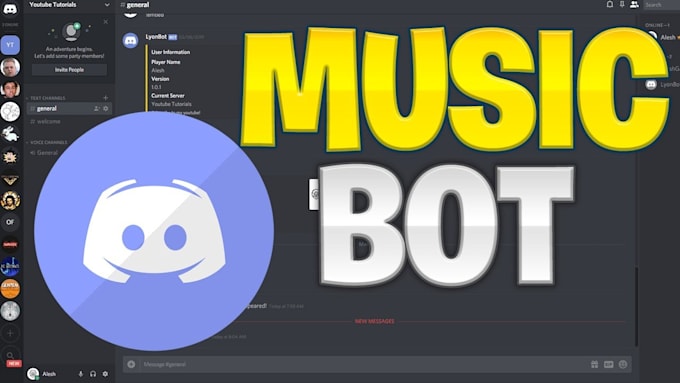 Gig Preview - Boomplay bot, tidal bot, apple music bot, discord music bot, youtube bot