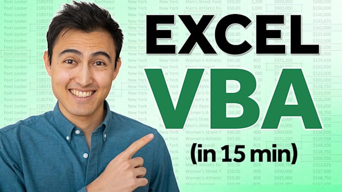 Gig Preview - Automate excel spreadsheet to formulate macros and vba for data processing pivot