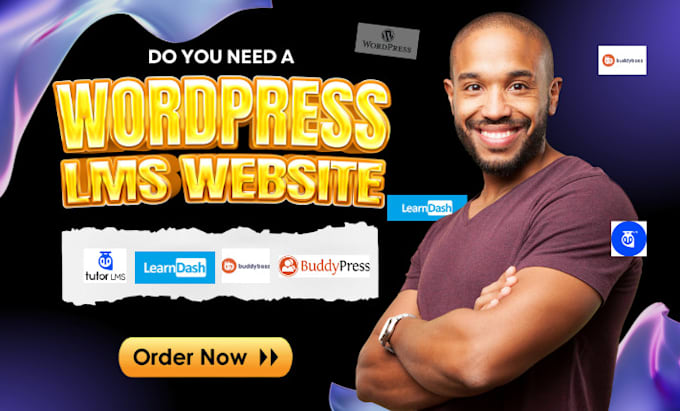 Bestseller - build wordpress lms website with learndash, tutorlms pro, buddyboss, masterstudy