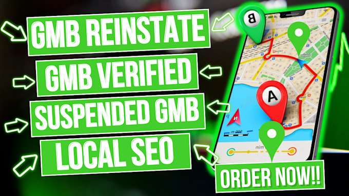 Gig Preview - Reinstate gmb listing fix google my business suspension