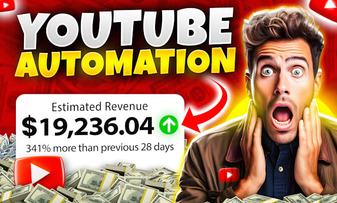 Gig Preview - Create automated youtube automation, cash cow videos, cash cow channel, cash cow