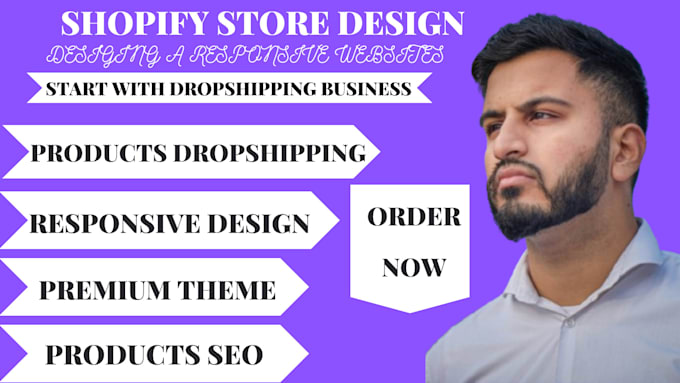 Gig Preview - Design a high converting shopify store to boost your sales