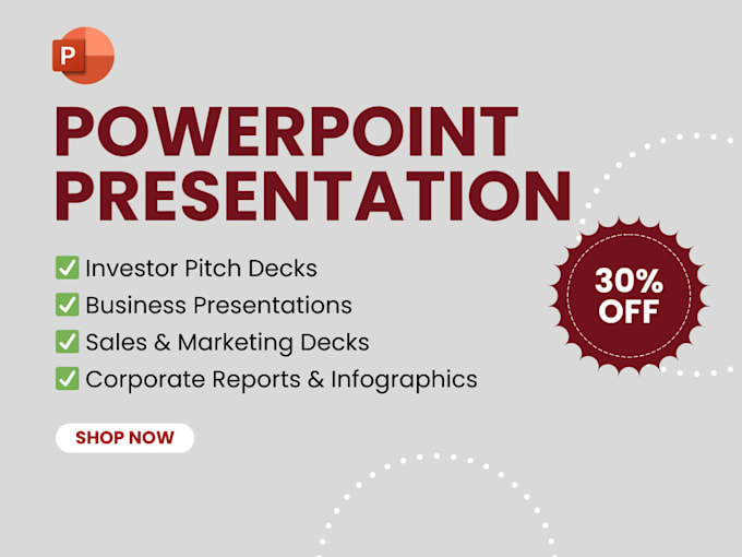 Gig Preview - Design your powerpoint presentation for your business