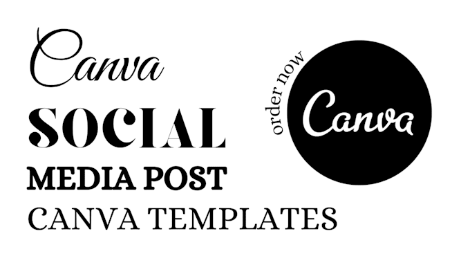 Gig Preview - Design canva templates for your social media post design and ads