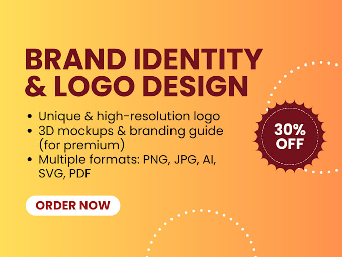 Bestseller - design a unique logo and brand identity for your business