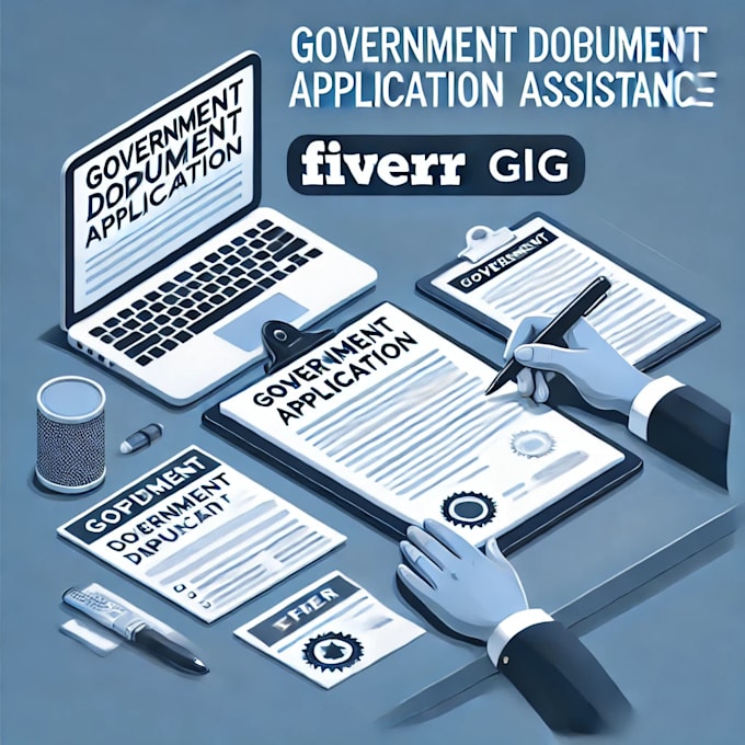 Gig Preview - File your application for indian govt document