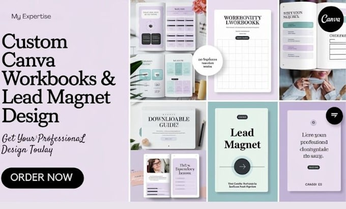 Bestseller - canva workbook design lead magnet, brochure, ebook design