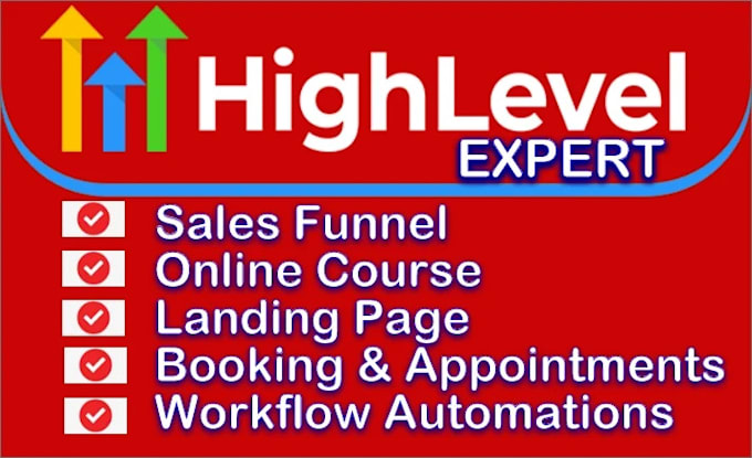 Gig Preview - Groove funnel ,gohighlevel a2p,ghl workflows,gohighlevel crm,gohighlevel ai