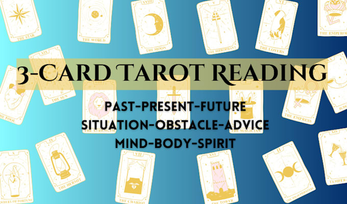 Gig Preview - Do a three card tarot reading