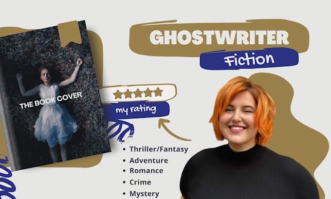 Gig Preview - Be your ebook ghostwriter, fiction book writer, romance novella, amazon kindle